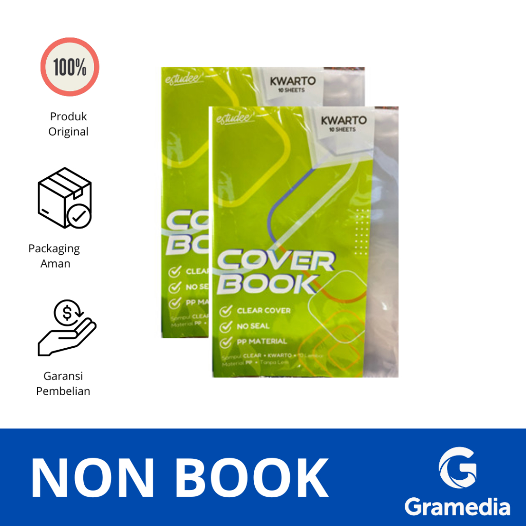 

Gramedia Daan Mogot - Estudee sampul PP kwarto isi 10 K