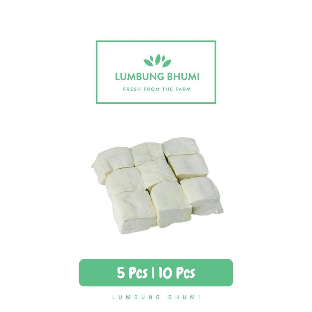 

Tahu Putih Kecil Sayur - Lumbung Bhumi