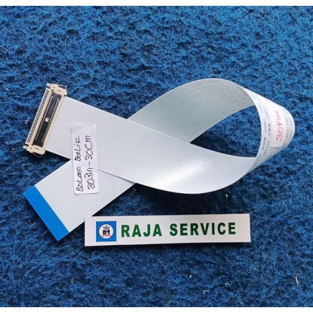 kabel baru tv LG 22MT48AF lvds flaxible dari tcon ke panel lcd 30pin