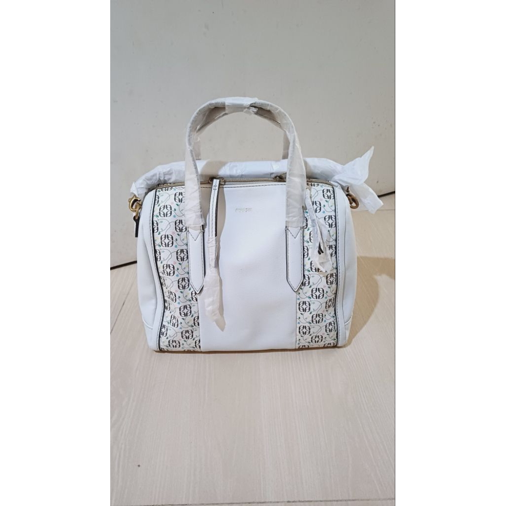 Tas Sydney Satchel White
