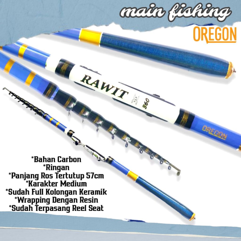 Tegek Kolong OREGON RAWIT 360 300 270 240 210 180 || COD || TERLARIS