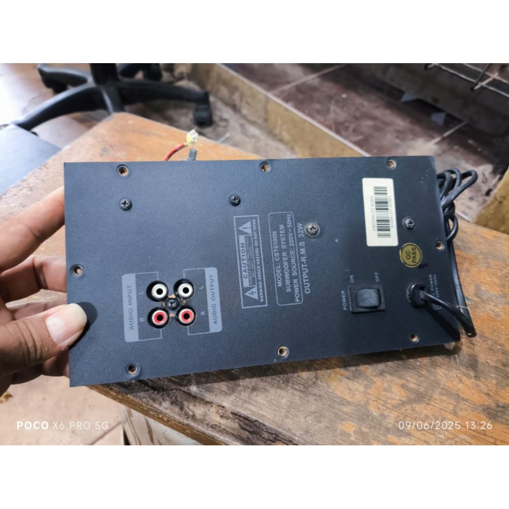 speaker aktif simbadda CST6100N