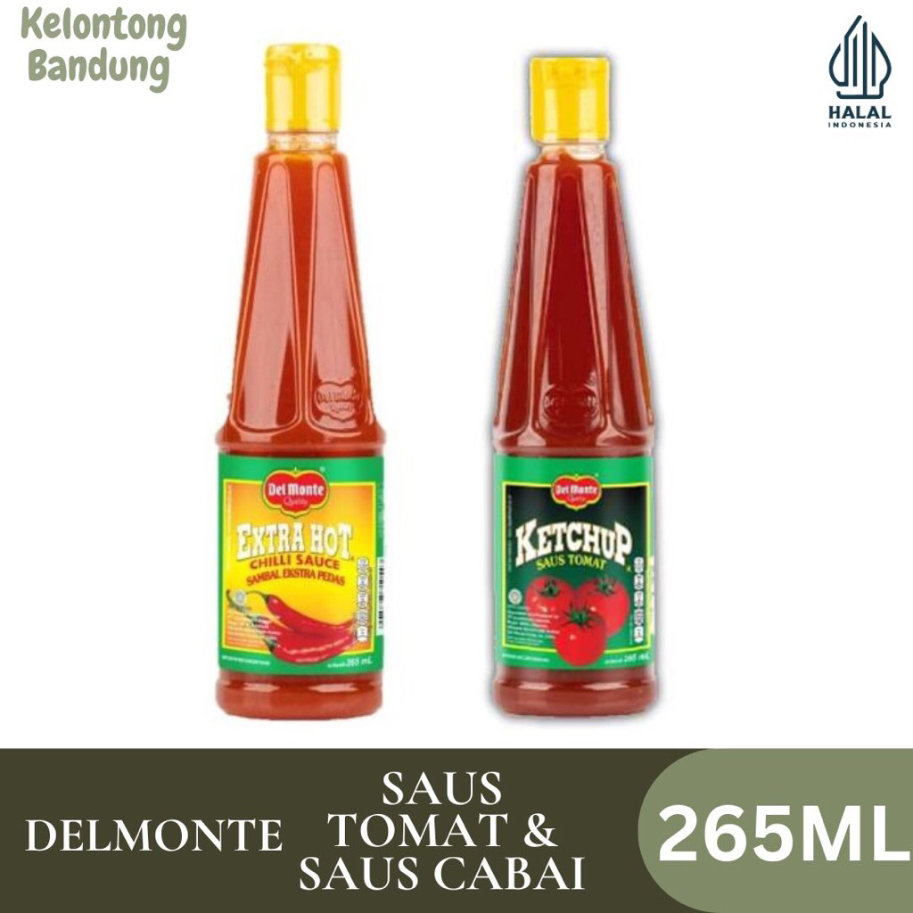 

Del Monte / Delmonte Sauce / Saus Extra Hot / Saus Tomat Kemasan 265ml