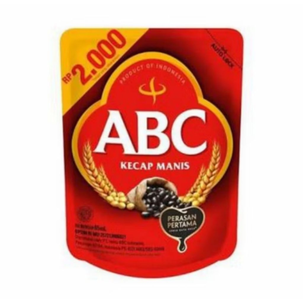 

ABC Kecap Manis 62gr Kemasan Pouch Halal Ekonomis Berkualitas