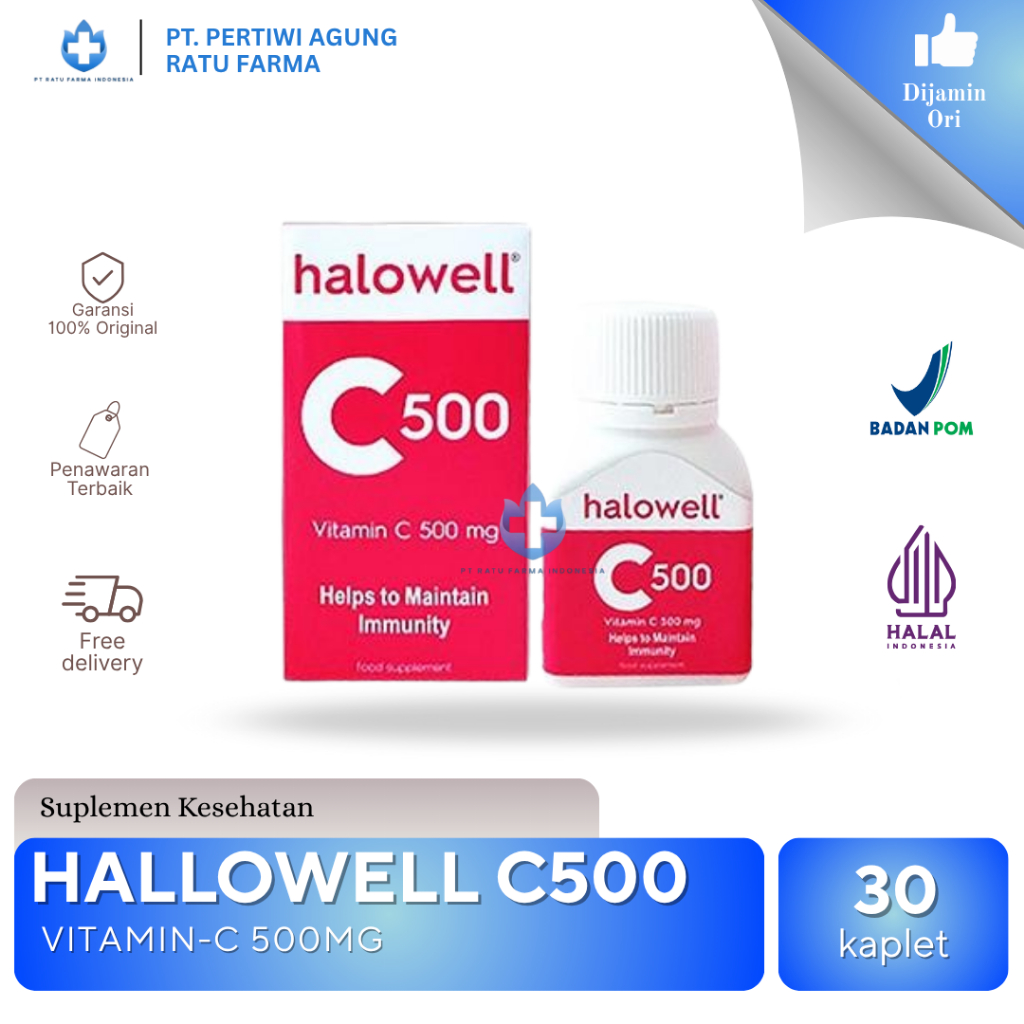 Halowell C500 | Vitamin-C 500mg