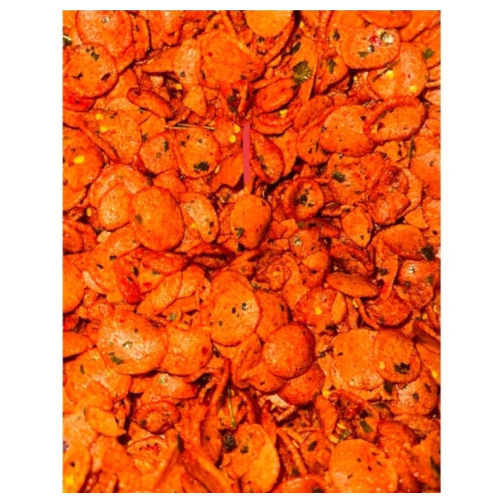 

Sosreng (sosis goreng) extra pedas & daun jeruk 500gr