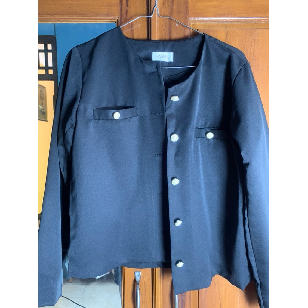 preloved blazer crop