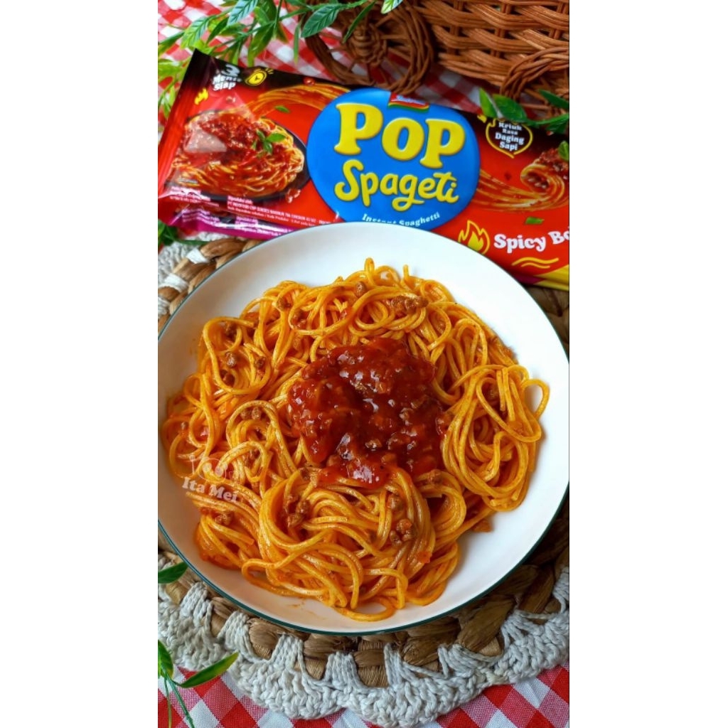

INDOMIE POP SPAGETI SPICY CARBONARA BOLOGNESE 80gr