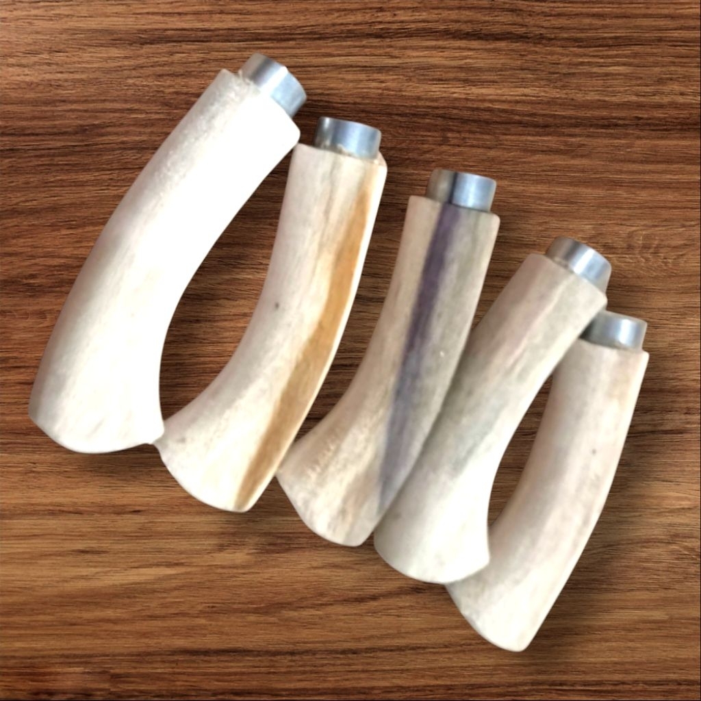 gagang golok kayu sonokeling asli