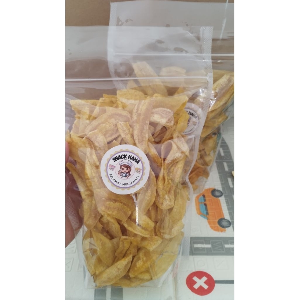 

Keripik pisang Manis dan Gurih 200gr