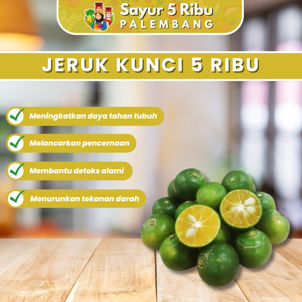 

Jeruk Kunci - Sayur Segar Murah Serba 5 Ribu Palembang Sumsel