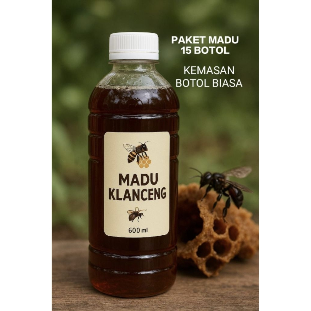 

madu murni klanceng/100% original kemasan 600 ml