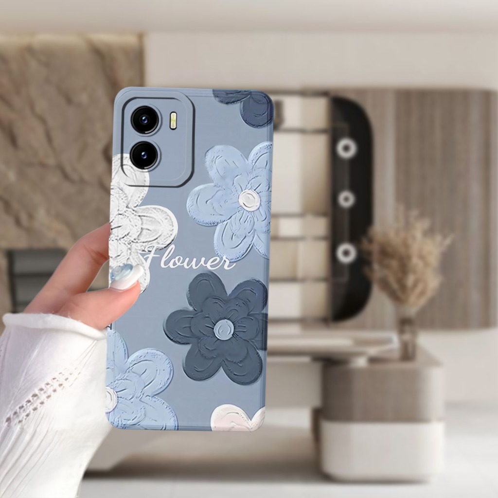 Case Vivo Y15s - Vivo Y01 - Vivo Y01A Fashion Case Softcase Macaron Protect Camera Kesing Hp Casing 