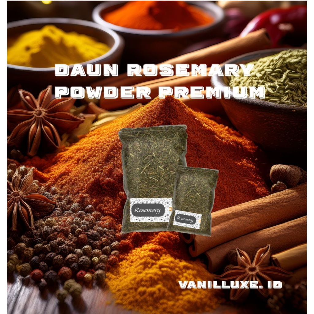 

Daun Rosemery Kering Premiun Rempah aromatik