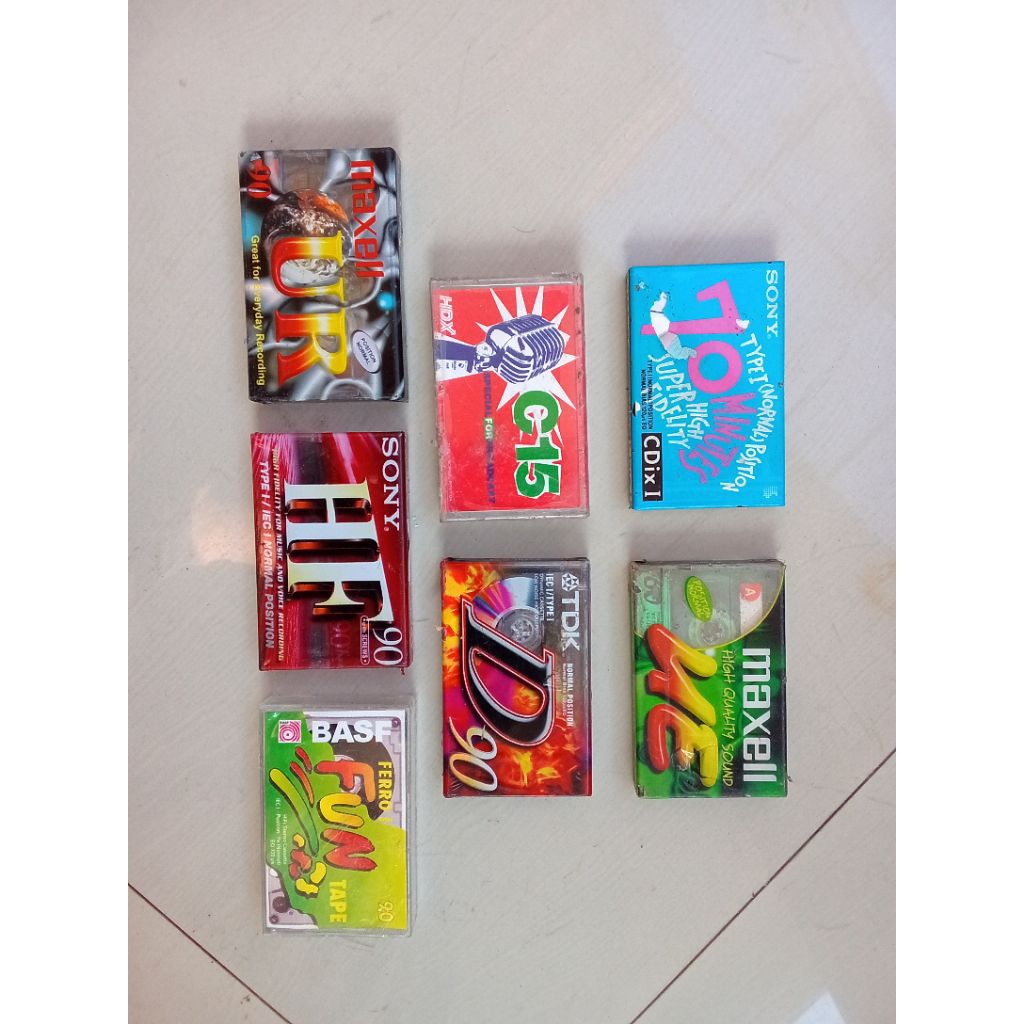 Kaset Pita Kosong (Masih Segel)