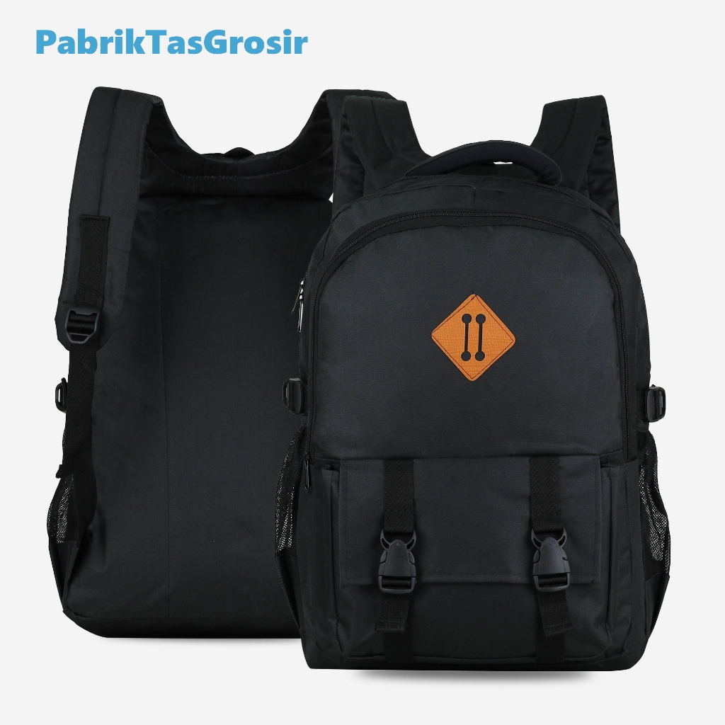 Tas Sekolah Polos Pria Keren Distro Galaxy Down Cover Muat Buku Paket Tas Sekolah SMA SMP