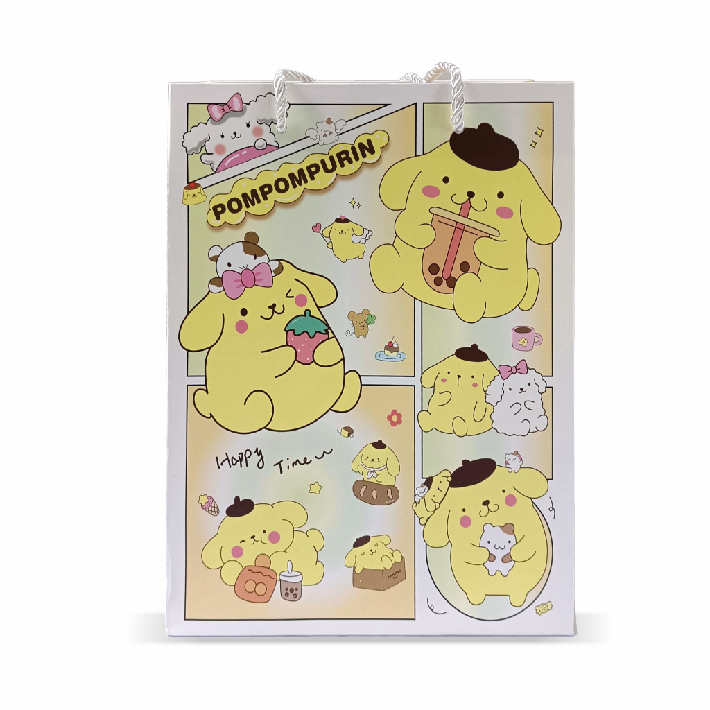 

Paper Bag Gift Kado Lucu Karakter Pompompurin Tas Kado Modern