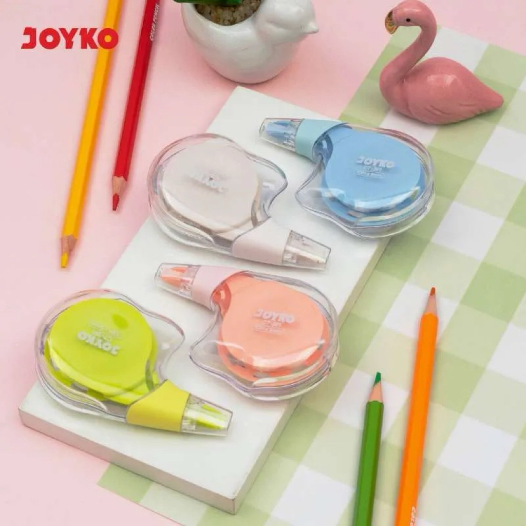 

Stipo Kertas / Pita Koreksi Correction Tape Joyko CT-591