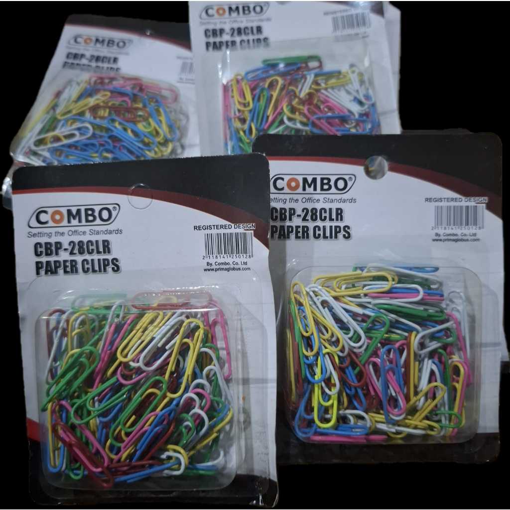 

Paper Clip / Penjepit Kertas Combo (Warna Warni)