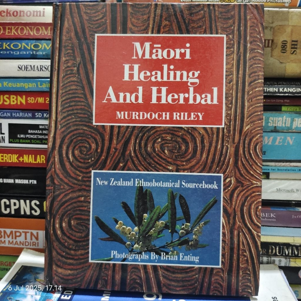 BUKU MAORI HEALING AND HERBAL MURDOCH RILEY ORIGINAL