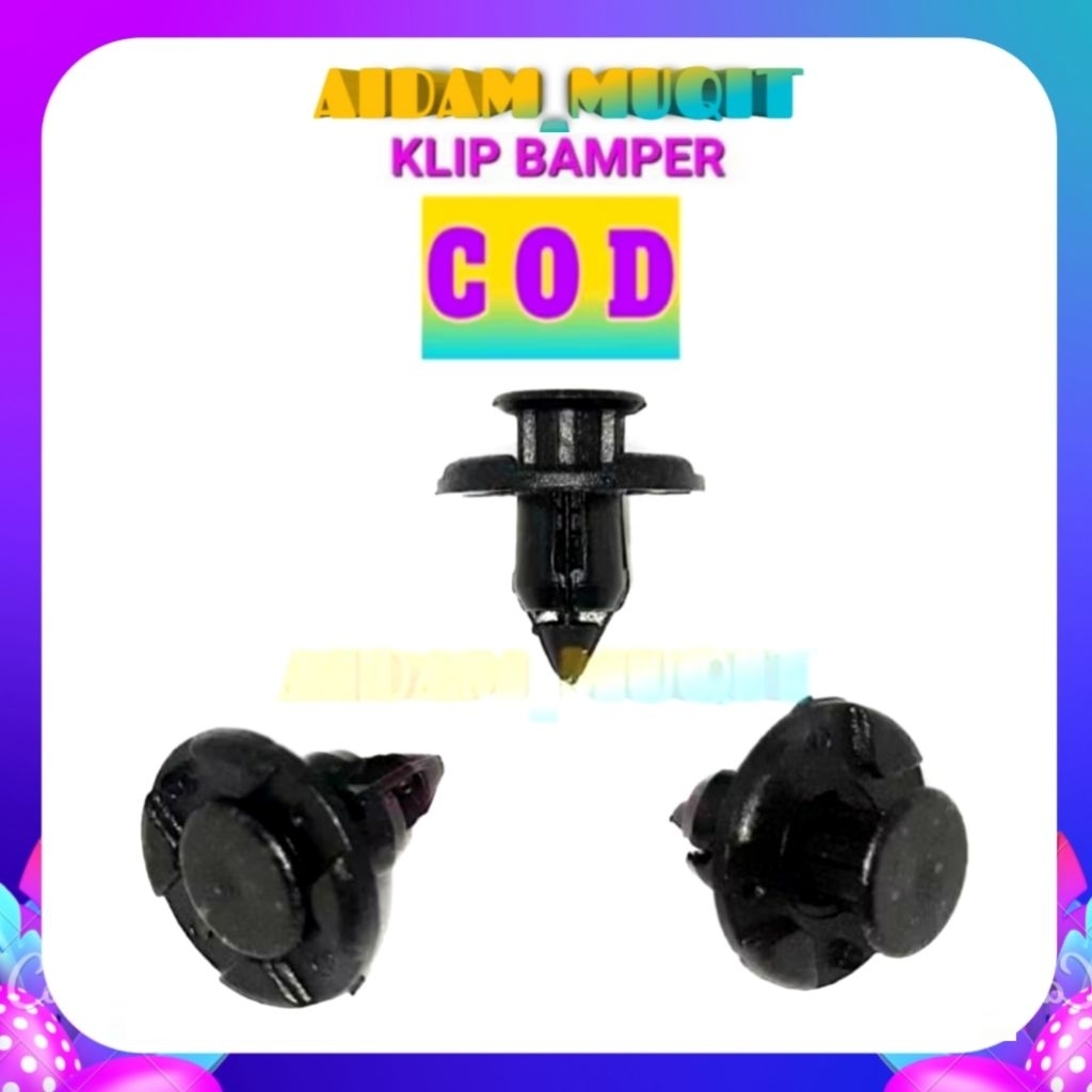 KLIP BUMPER MOBIL AVANZA KLIP BUMPER MOBIL KLIP PLASTIK BUMPER MOBIL TOYOTA KLIP TANCAP SPAKBOR MOBI