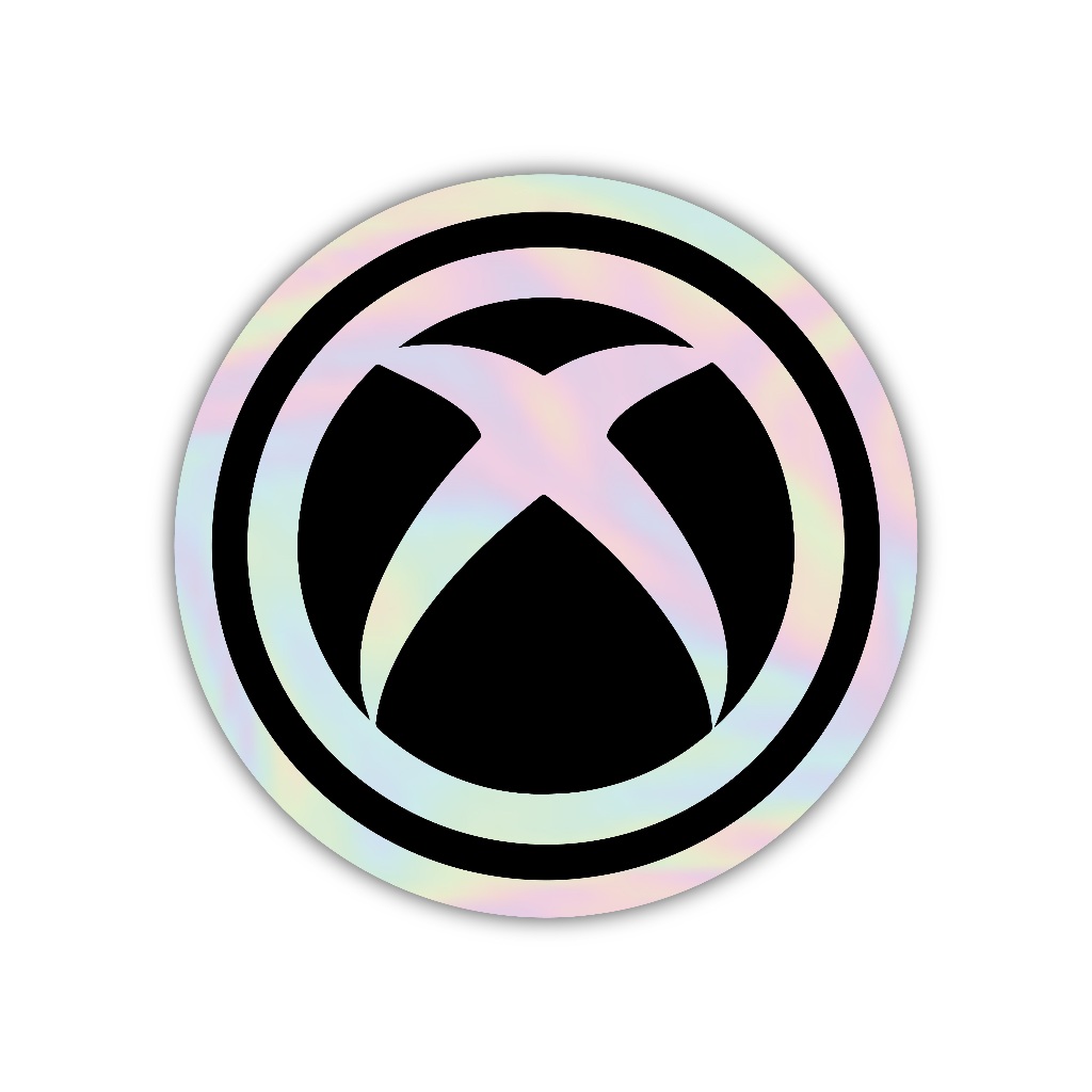 

Z496 sticker xboxxxxxxxxx aesthetic, stiker hologram satuan