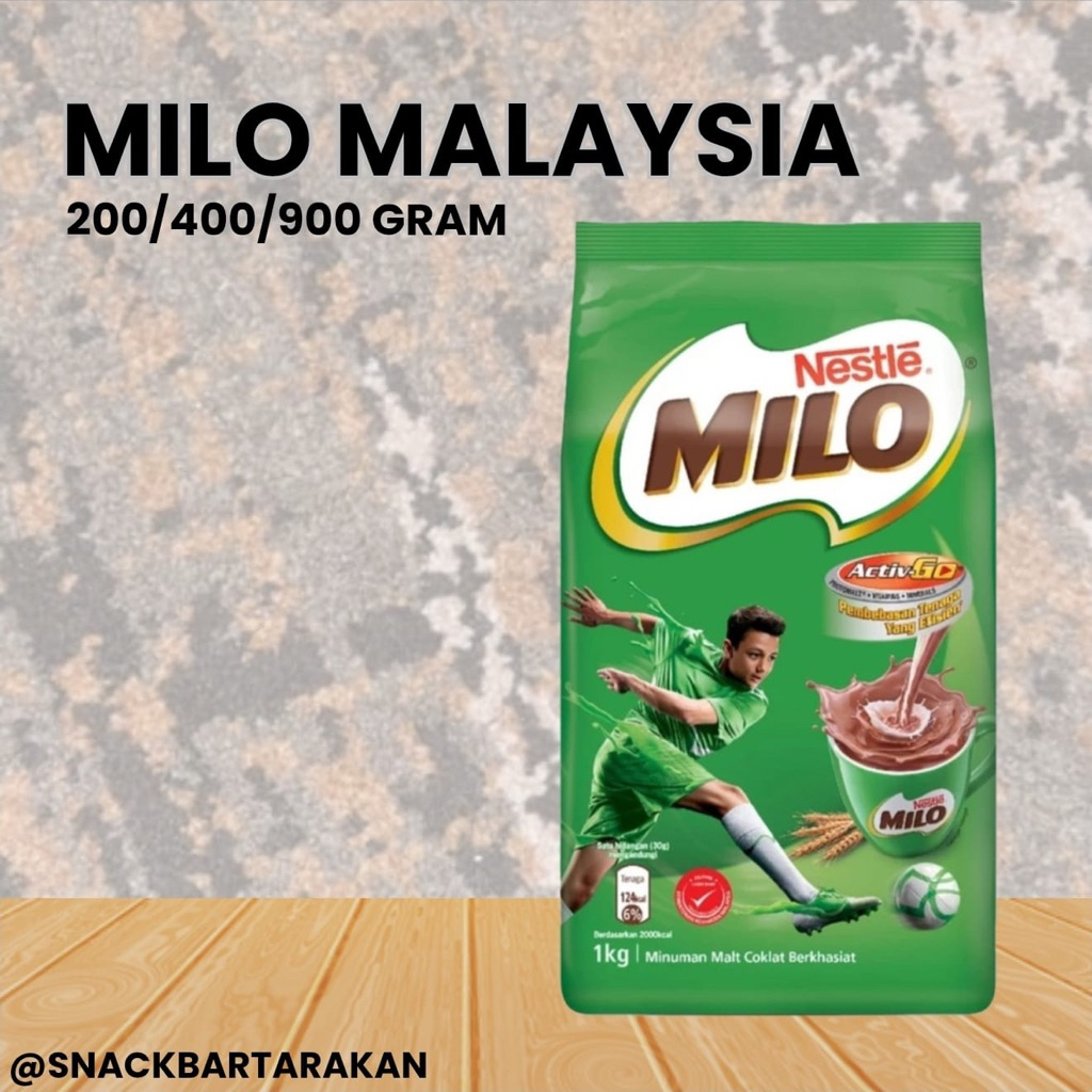 

MILO MALAYSIA ORIGINAL 200/400/900gr