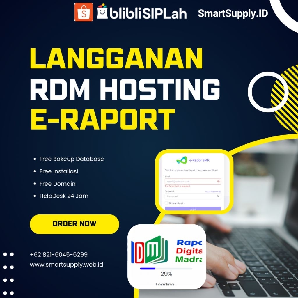 RDM HOSTING KHUSUS RA & MADRASAH FREE DOMAIN DAN BACK UP DATA