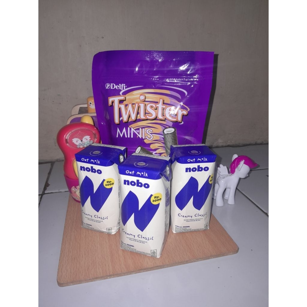 

PAKET twister 70gr dan nobo 200ml