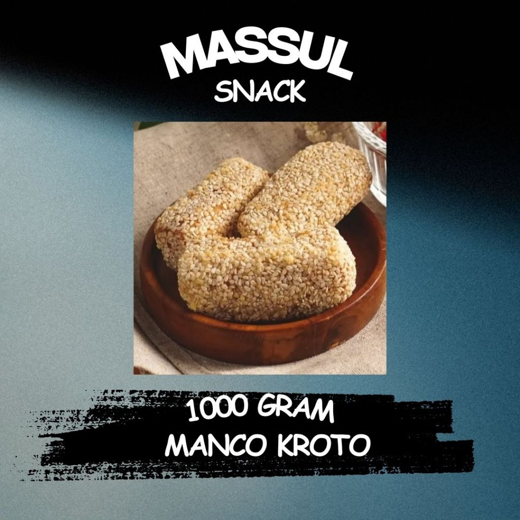 

[1000 gram] Macho Wijen Jajan Manco Kroto