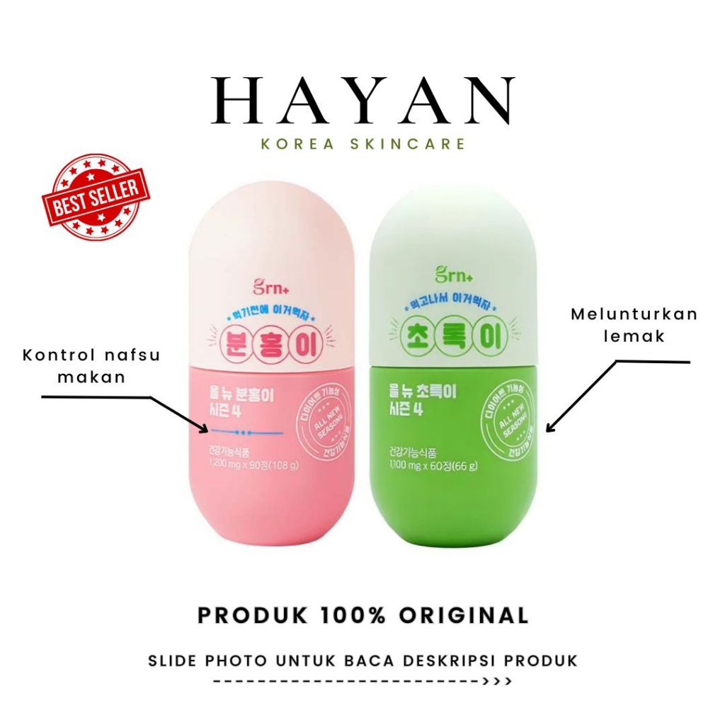 GRN Season 4 – Green & Pink Suplemen Harian dari Korea