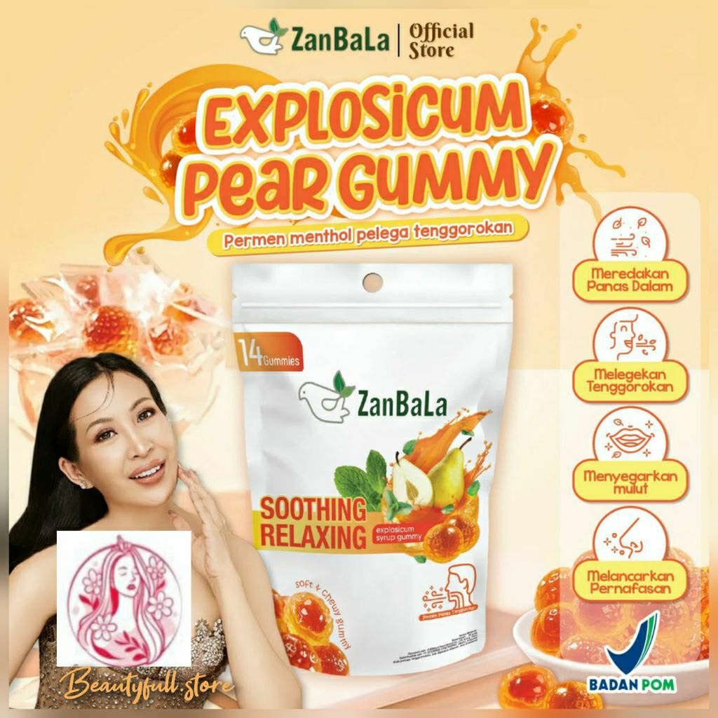 

Zanbala Explosicum Gummy [1 Pack - 14 Butir]