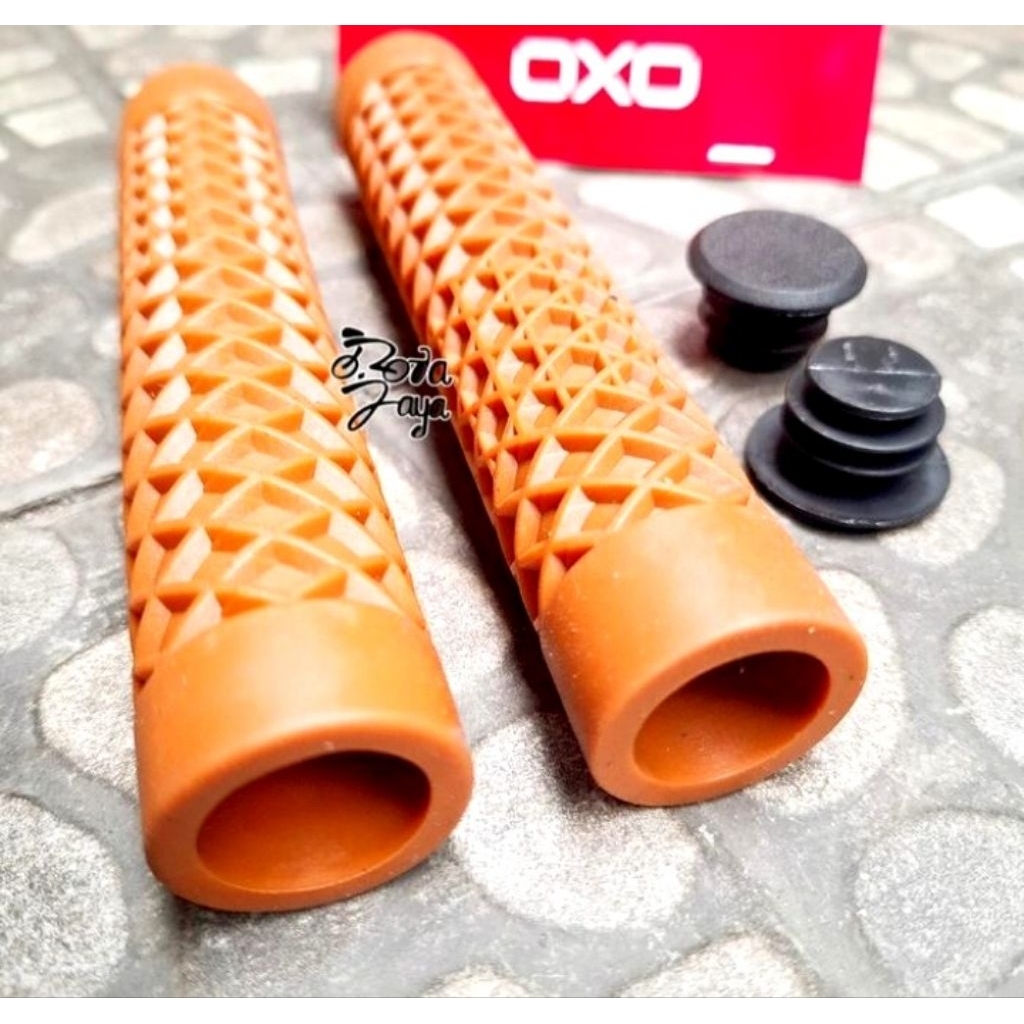 Handgrip sepeda Fixie coklat handgrip coklat sepeda Fixie hanfat sepeda handgrip sepeda bmx grip Fix