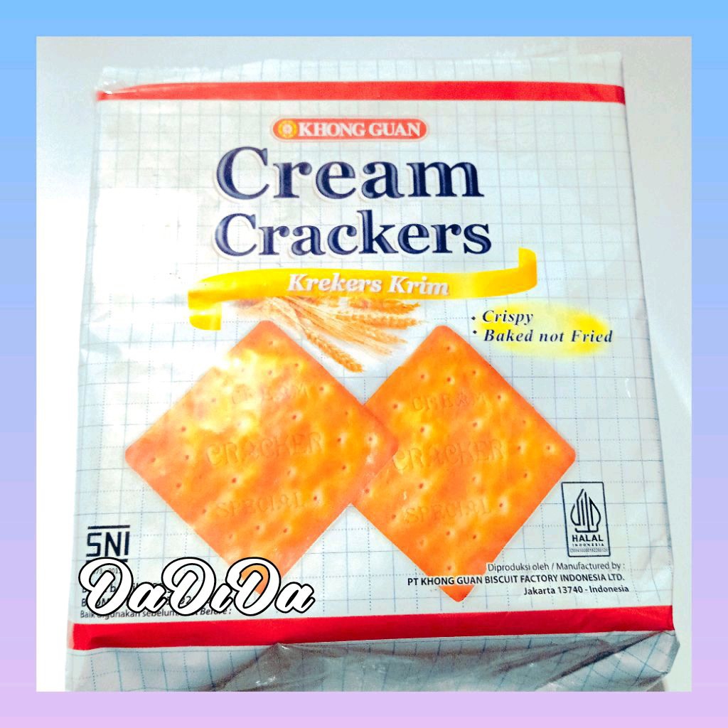 

Khong Guan Cream Crackers 350 gram