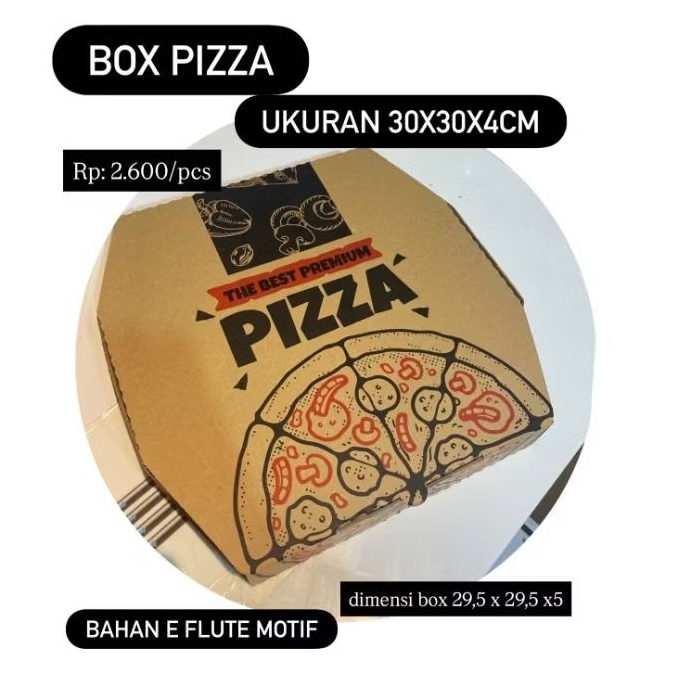 

Box Pizza 30x30x5cm