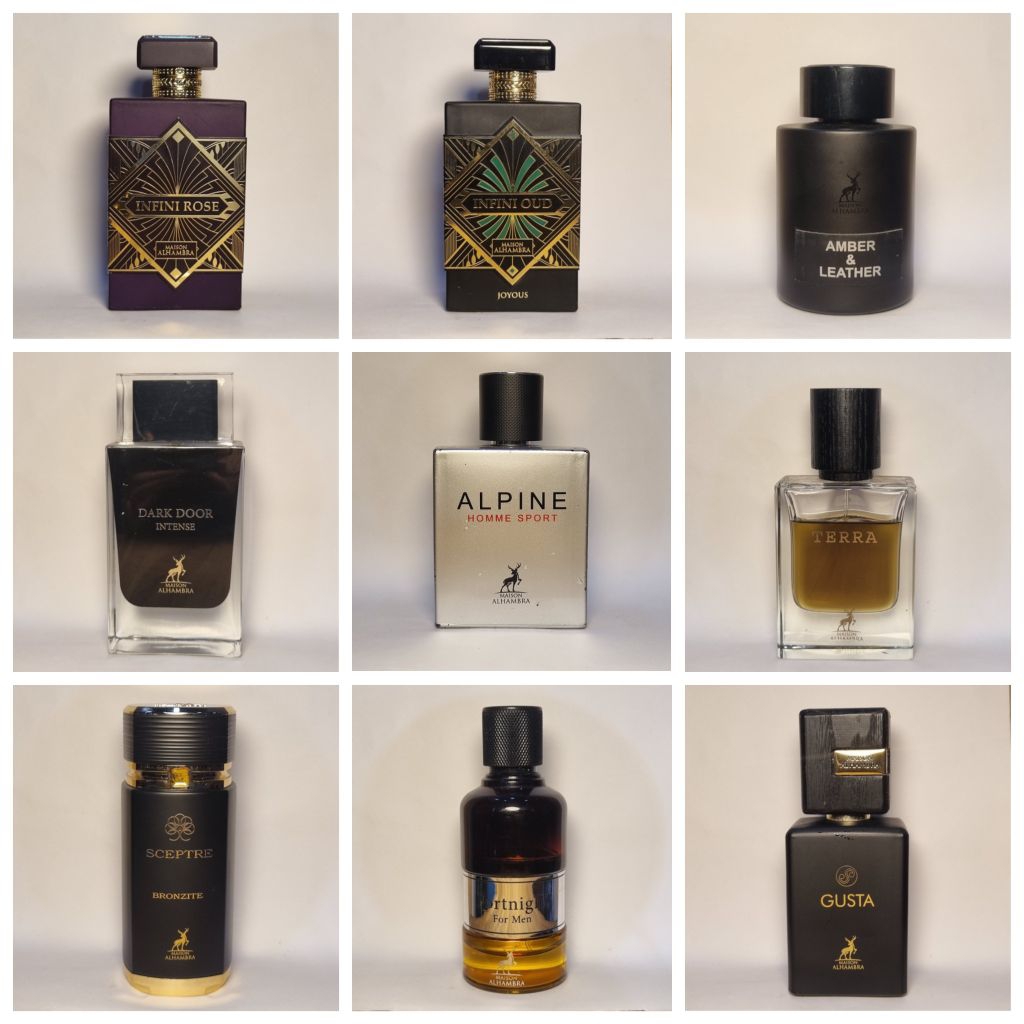 1ml ALHAMBRA | Amber & Leather Signature 01 Dark Door Intense Vistorioso Victory Legend Infini Oud B