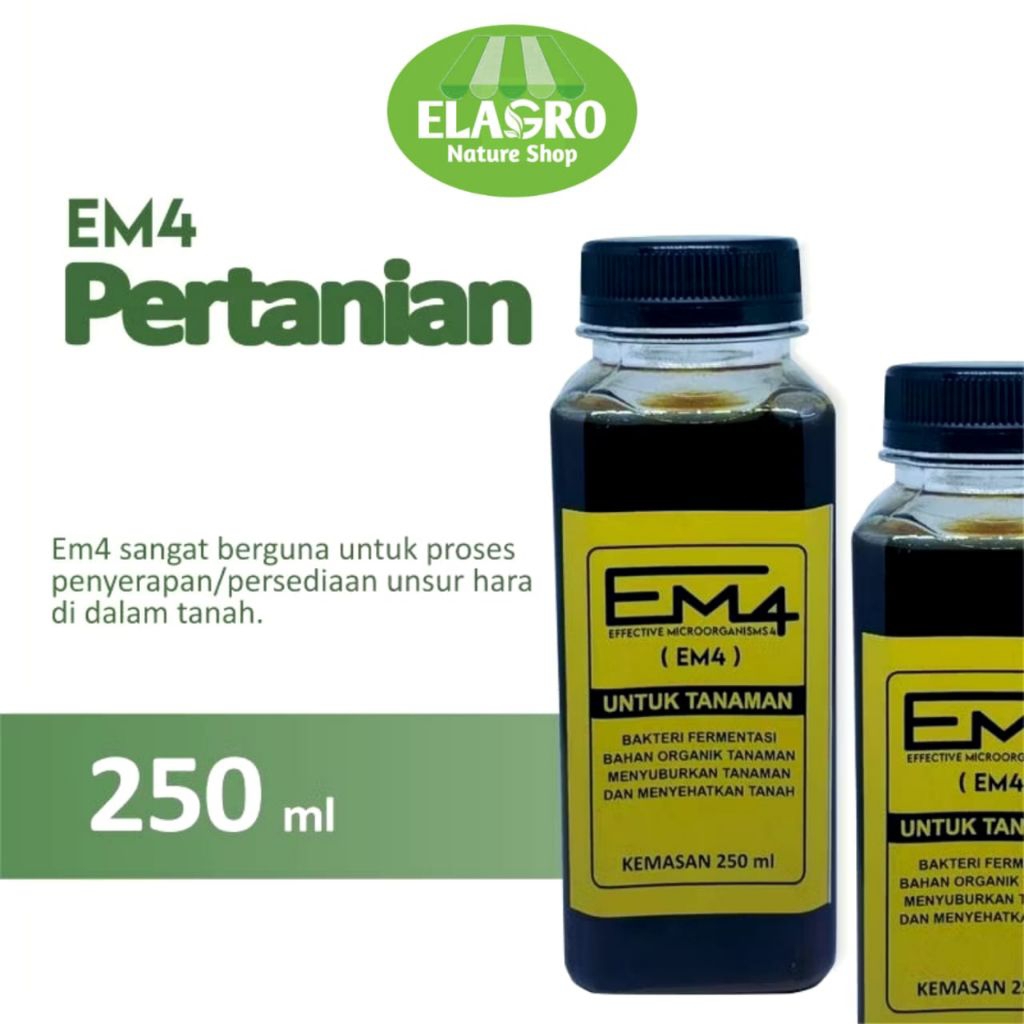 Em4 pertanian  kemasan repack 250 ml