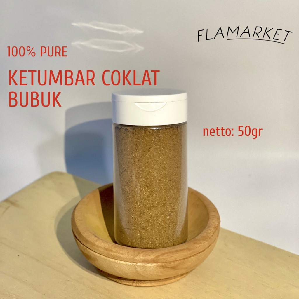 

50GR KETUMBAR COKLAT BUBUK