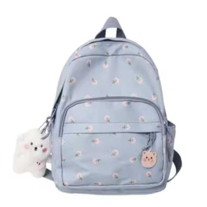 [ COD ] Tas Ransel Import Baru Korean Style Untuk Sekolah Kerja Dengan Tempat Laptop / Tas Ransel Se