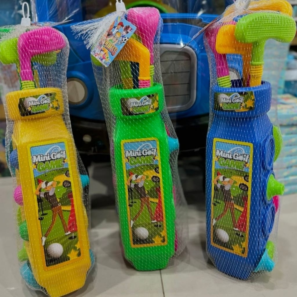 Mainan Edukasi Anak Mini Golf Game - Mainan Stik Golf Anak Olahraga