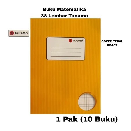 

1 Pack (10 Buku) !!! Buku Matematika 38 Lembar Tanamo Motif Kraft | Buku Murah Kekinian