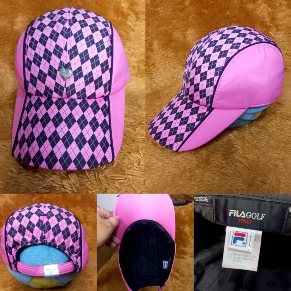 Topi sport Golf brand Fila