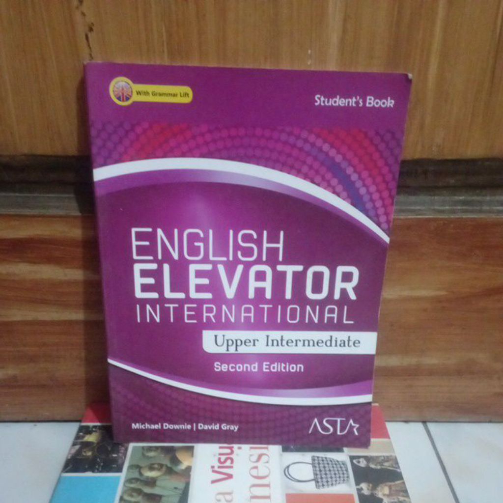 Original bekas bersih; English Elevator International Upper Intermediate Second Edition ASTA