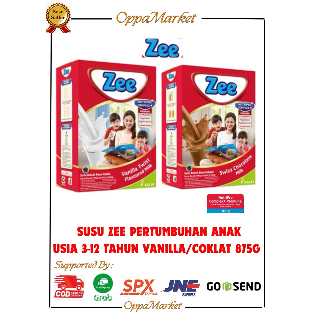 

ZEE SUSU PERTUMBUHAN ANAK USIA 3-12 TAHUN 875G