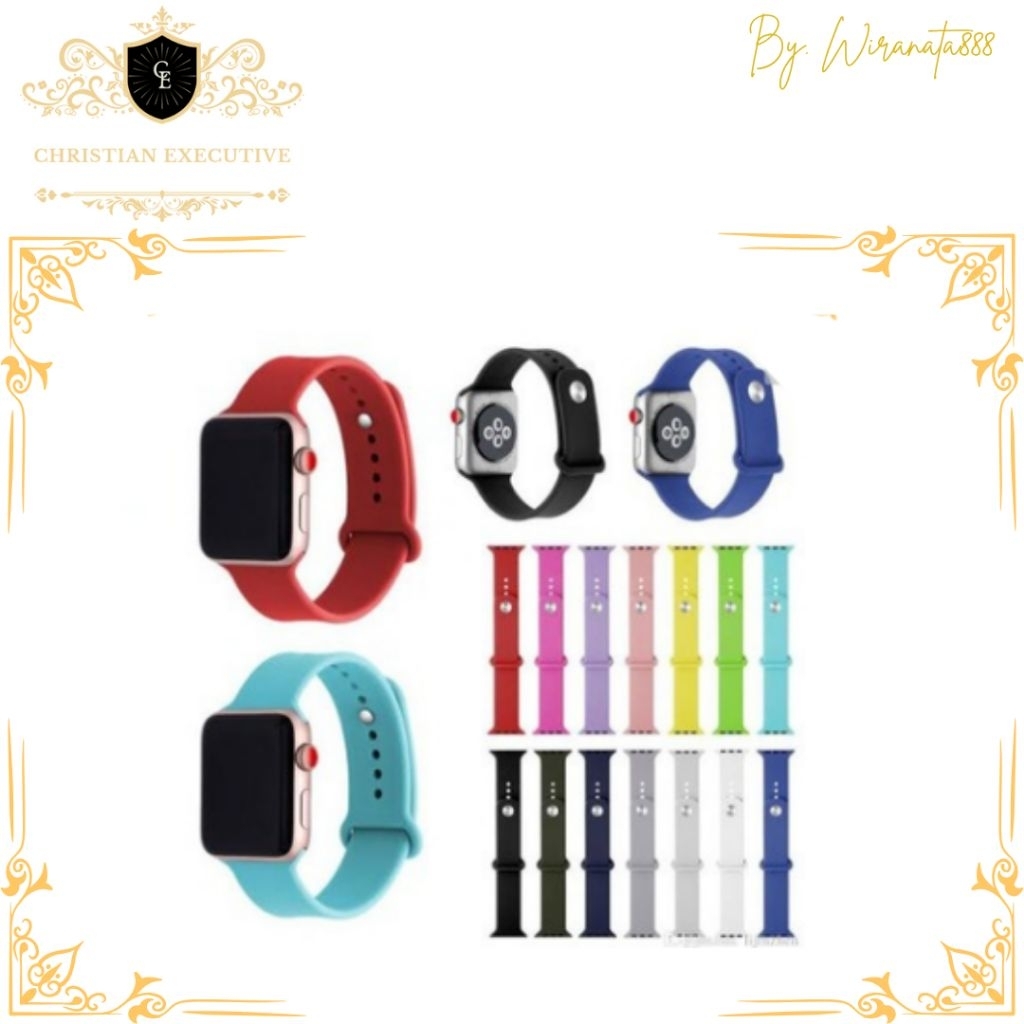 Strap i-Watch polos Original tali jam smartwatch Apple polos