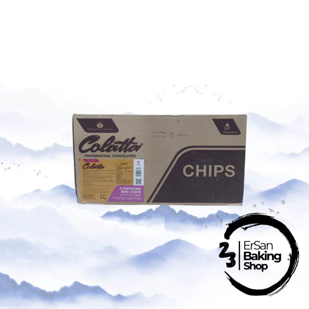 

Chocochips Lancip Mini & Besar Colatta/Chocochip Runcing Mini & Besar Colatta 500gr 250gr 100gr