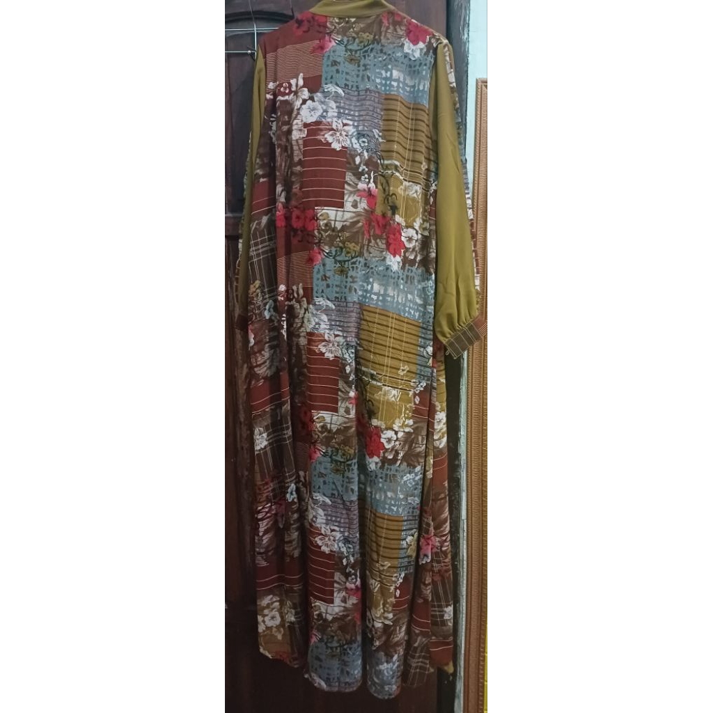 TERMURAH.... Gamis Azzahra Syari Original Set Kerudung