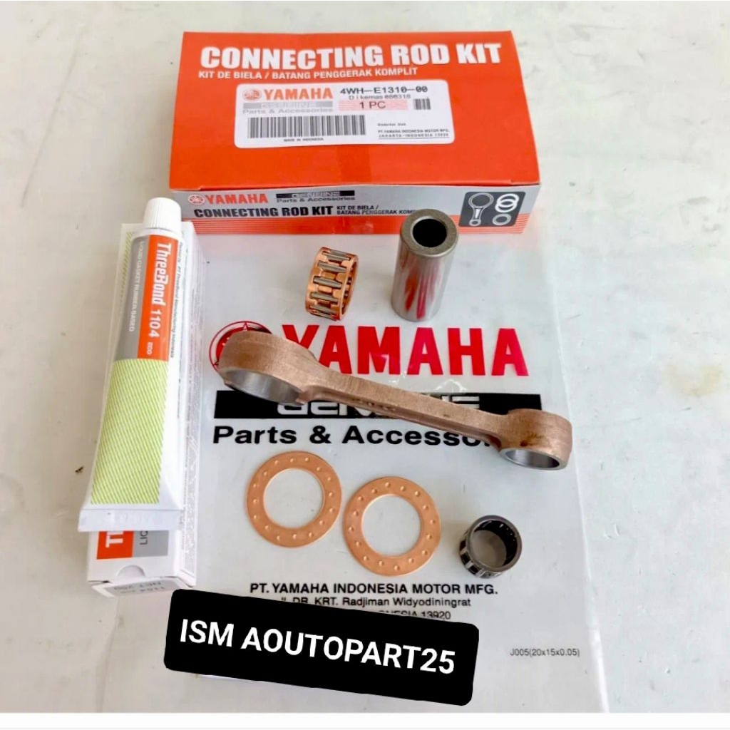 Stang Seher+Lem Komplit 4wH Yamaha Fizr,Foswan, Fizr,Poswan original