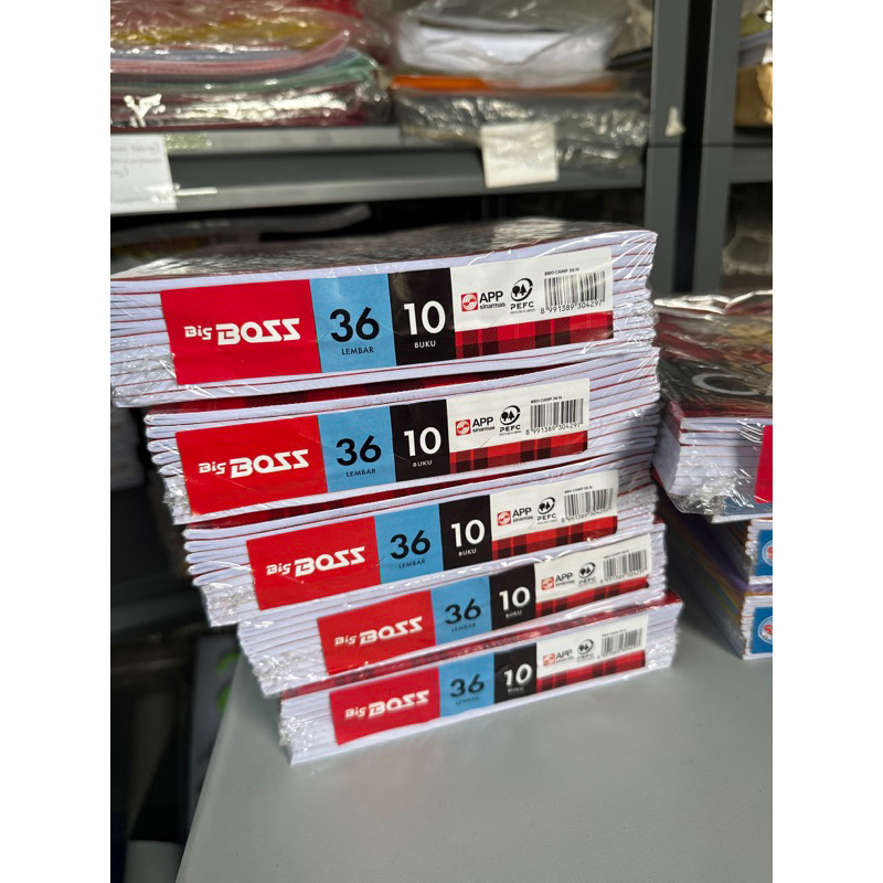 

(20 PACK)Buku Tulis BigBoss Campus 36Lembar Original