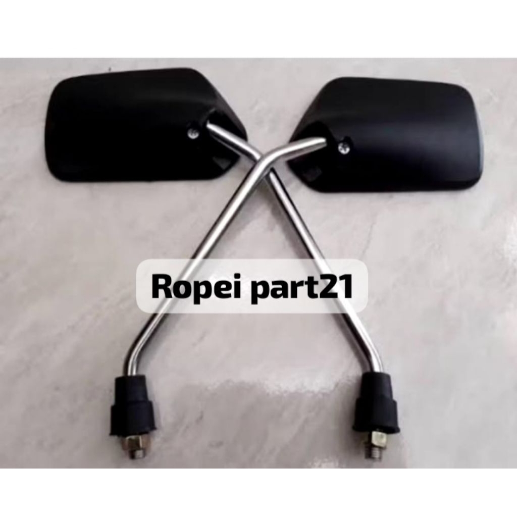 kaca spion Honda win 100 tahun tua ORI